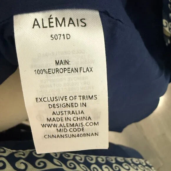 ALEMAIS Oceane Mini Shirtdress - Picture 11 of 11